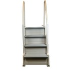 Confer Above Ground Pool Steps Gray Confer Plastics  step-1-x 