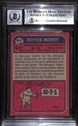 1973 Topps 364 Royce Berry  Bgs Auto 10 Autographed Bvg Authentic C95690