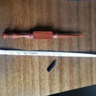 Wooden Laying Tool Hand Tooled Beautiful Colors