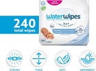 Waterwipes Sensitive  Newborn   Baby Wipes  3-in-1 Cleans  Cares  Protects  99 9