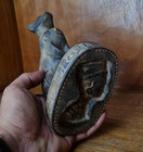 Rare Antiques Ancient Egyptian Statue Egyptian Goddess Bastet Ubasti Cat Bc