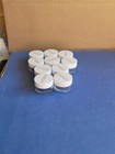 10pcs Clear Plastic Jars Pot Empty Face Lip Balm Container Mini Sample