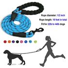 10ft Large Pet Rope Dog Leash Heavy Duty Reflective Nylon Leads W  Comfy Handle