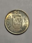 1935 Portuguese India Rupee Brilliant Uncirculated Silver Coin