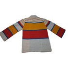Vintage W Szl Cardigan Bright Southwestern Aztec Print  Bell Sleeves  Festival 
