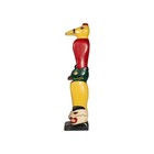 Northwest Coast-style Folk Art Totem