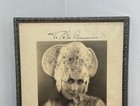 Mary Garden Opera Singer 1934 Signed Photos Pair Autographed Cora Canning Rare