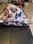 Pabst Blue Ribbon Cardboard Beer Box Cowboy Hat-one Size-adult Elastic Band Pbr 