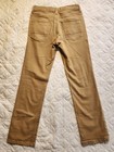 Cat   Jack Boys Tan Pants Straight Fit Cotton Pockets Zip Button Twill 0033