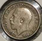 British Silver Threepence - 1911 - King George V