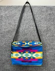Timberline Ltd Pendleton Drum Blanket Shoulder Bag Purse Multicolor Aztec Wool