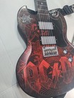 Paper Jamz Ac dc Guitar Instant Rock Star With Strap Rare    Tested Works     