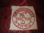 Rare Vintage American Turner German Sports Society Embroidered Emblem Patch  nos