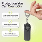 Personal Alarm Keychain For Women Self Defense - Loud Safety Whistle Alert