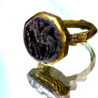 Ancient Roman Bronze Legion Ring With Rare Engraved Bezel 2nd Century Ad