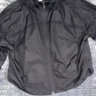 Lululemon Lightweight Ruched Women   s Crop Black  Windbreaker Jacket Fashion Sm