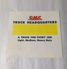 1950 s Gmc America s Finest All Star Truck Line Foldout Sales Brochure