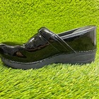 Dansko Xp 2 0 Womens Size 8 5 Black Classic Leather Professional Clogs Shoes