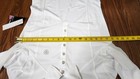 Ariat  New  Sunstopper Long Sleeve Polo  White  Small Shirt
