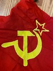 Original National Ussr Flag Of The Soviet Union Flag Hammer   Sickle Red Russisn