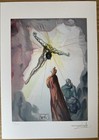 Salvador Dal   Signed   Numbered Edition Lithograph  the Apparition Of Christ 