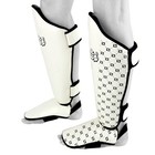 Fairtex Sp5 White Shin Guards Muay Thai Boxing Mma Kickboxing Free Shipping