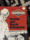 Vintage Briggs   Stratton Service And Repair Instructions Manual 270962 3 84