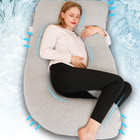 Pregnancy Pillows  U Shaped Full Body Pillow For Pregnancy 58 Inch Maternity Pil
