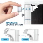 Baby Proofing Magnetic Child Safety Cabinet Locks  36-pack