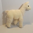 Rare Fiesta Llama Plush Toy 14  Alpaca Stuffed Animal Realistic Poseable 
