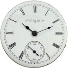 Antique 0 Size Elgin 17 Jewel Mechanical Pocket Watch Movement Grade 174