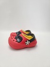 Crocs Classic Lined Red Clogs Shoes Disney Mickey Mouse 208104-063 Kid   s Size C6