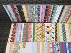 Huge 6x6 Scrapbook Paper Lot A  150 Sheets many Themes   Patterns new