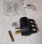 Nema 6-50p 6-30p Plug 2-in-1 Welder Ev Rv 3 Prong 50a 250v Heavy Duty Male Plug