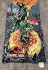 Jurassic Park Dilophosaurus Velociraptor Sleeping Bag 30    X 57    1992 Vintage