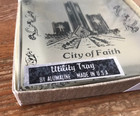 City Of Faith Trinket Dish Souvenir Tulsa Oklahoma Oral Roberts Cityplex Ok