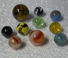 Vtg Glass Toy Marbles Lot Akro Agate Peltier Vitro Jabo Assorted Marble Lot