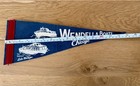 Rare Vintage Wendella Boats Chicago Lake Michigan Mini Pennant Flag 15 25    Long