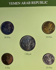 N206 Coin Sets Of All Nations - Yemen - 5 Coins Set  - Uncirculated