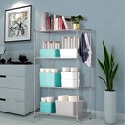 Wire Shelf Clips Shelving Split Sleeves Lock Metal Rack Fits 1  Post 40 Pieces N