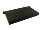 Procraft Arbn-1u-10-bk 1u 10  Deep All Aluminum 19  Rack Mount Project Box