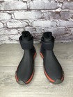 Gill Aero Neoprene Black Orange Rubber Strap Sailing Boots Men Sz 5-6us 37eu