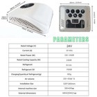 12000btu 24v Dc Rooftop Air Conditioner Rv Truck A c Unit Cool   Heat 2 In 1