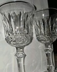 Set Of Two Vintage Waterford Crystal Wine Glasses Discontinued Pattern Circa1985