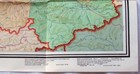 Ussr  Altai Region  South Central Siberia  Wall Map  28 X 36 Inches  Original