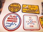 9 Vintage Late 70 s Early 80 s  Youth Hockey Association Patches  Pre-owned