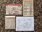 Set Of Vtg Embroidery And Transfer Patterns