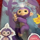Original Fingerlings Interactive Baby Monkey Mia Toy Purple  Wowwee - New 