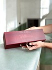 Custom Engraved Wine Gift Box With Tools     Wedding  Anniversary  Couples Gift