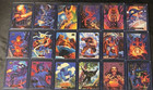 1994 Fleer Marvel Masterpieces 32 Card Lot W 3 Signed Chase - Nm - Marvel Cards